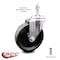Service Caster 5 Inch Phenolic Wheel Swivel 3/8 Inch Threaded Stem Caster SCC-TS20S514-PHS-381615 - alternate 3
